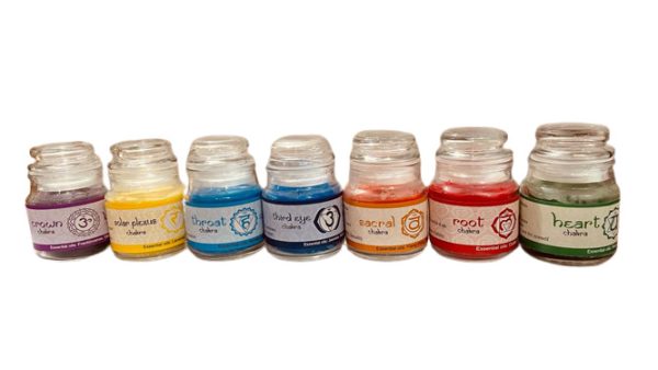 7 Chakra Candle