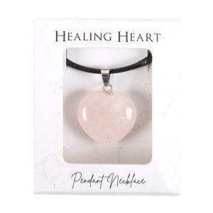 rose quartz crystal necklace