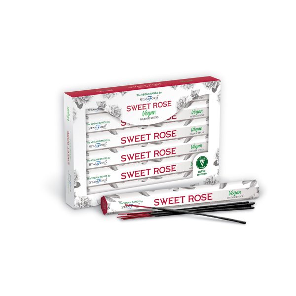 Sweet rose incense