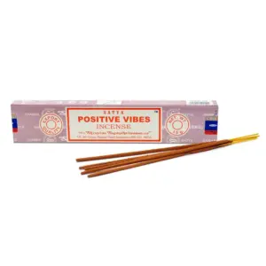 Satya Positive Vibes Incense Sticks – 15g Pack